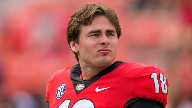 JT Daniels with Georgia.